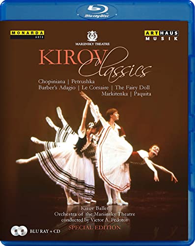The Kirov Classics (Aufnahmen aus 7 Balletten) [Blu-ray + CD]