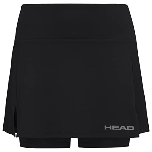 HEAD Damen Club Basic Skort W, Black, XL