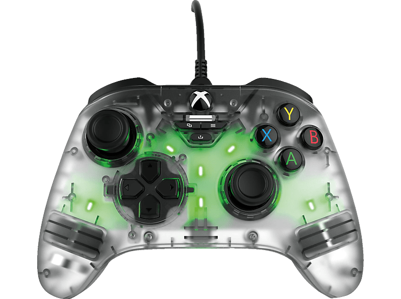 SNAKEBYTE GAMEPAD RGB X Gaming-Contoller Transparent für Xbox Series S, X, PC