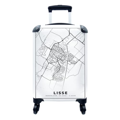 Koffer - 35x55 cm - Karte - Stadtplan - Lisse - Karte