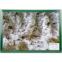Georelief 3D Reliefkarte Matterhornregion