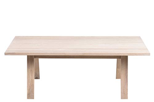 AC Design Furniture Couchtisch Anita, B: 130 T: 70 H: 45 cm, Holz/Furnier Eiche, Braun