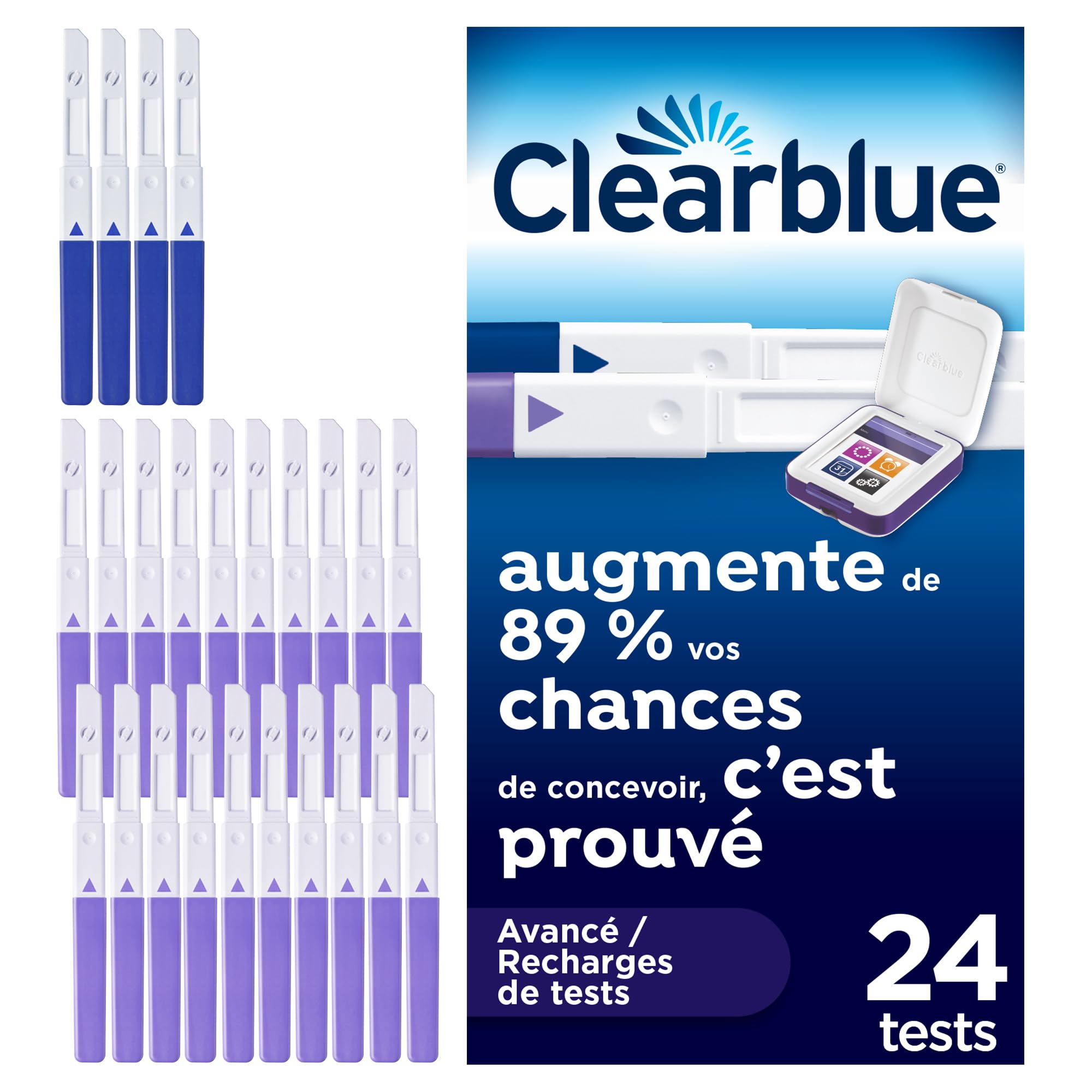 Clearblue Test von Notebook-Monitor von Fruchtbarkeit – 1 Produkt