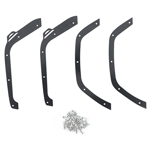 Xptieeck Metallgehäuse, Rad, Augenbrauen-Seitenschutz, für AXIAL SCX6 AXI05000 1/6 RC Crawler Car Upgrade Parts