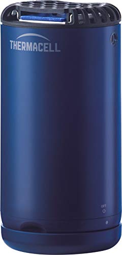 T. Tragbares Moskitonetz für den Außenbereich, Fassungsvermögen 20 qm, Farbe: Marineblau – THERMACELL Mini Halo