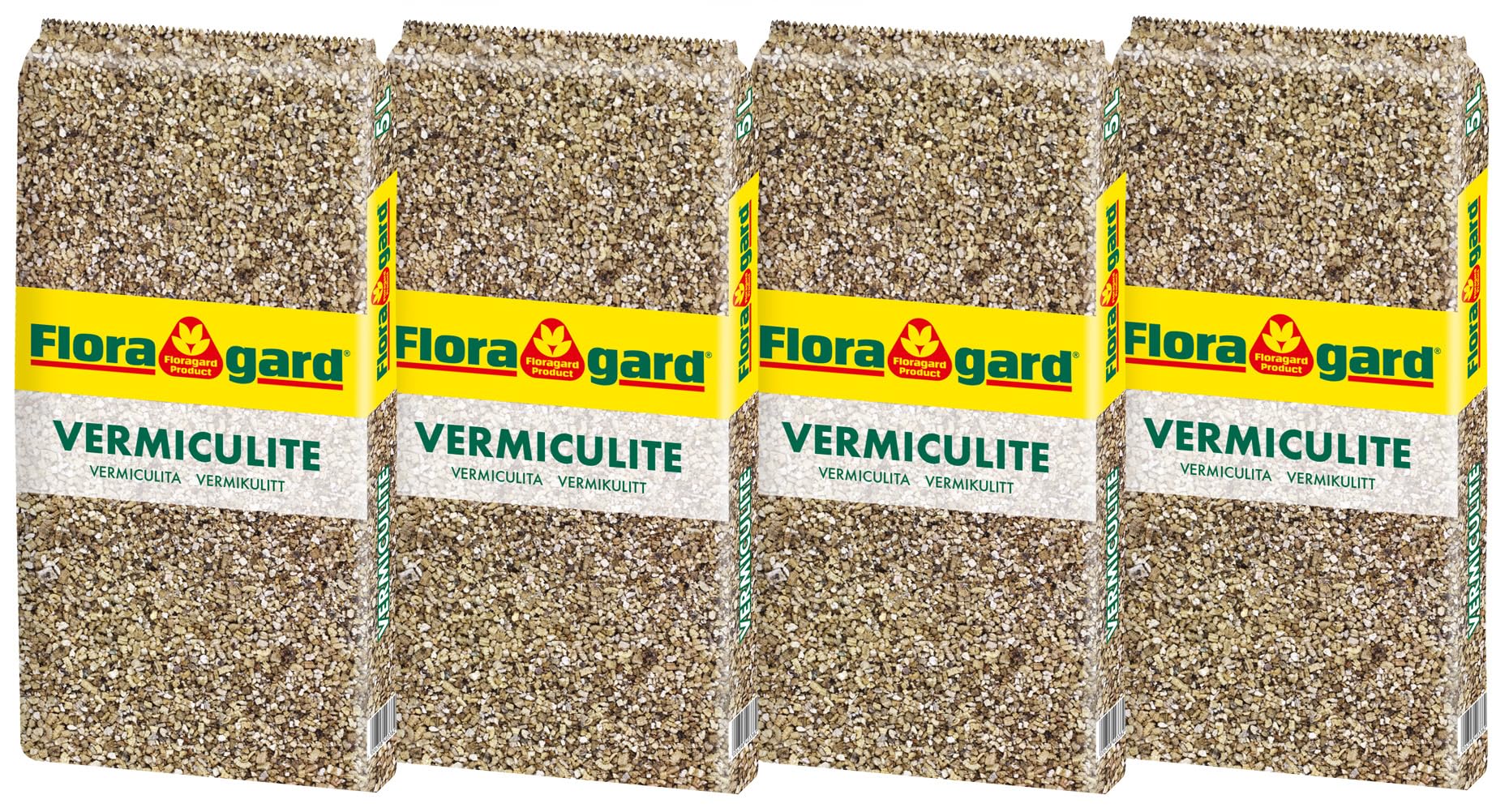 Floragard Vermiculite 4x5 Liter (1-2mm) - All-in-One Substratverbesserung für Ihren Garten