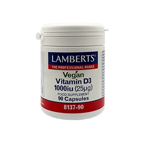 Lamberts Vegan Vitamina D3 1000 Ui 90 Caps