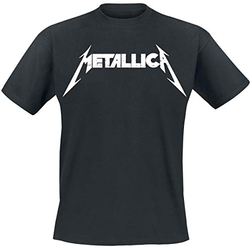 Metallica Herren Master of Puppets Photo_Men_bl_ts: M T-Shirt, Schwarz (Black Black), Medium