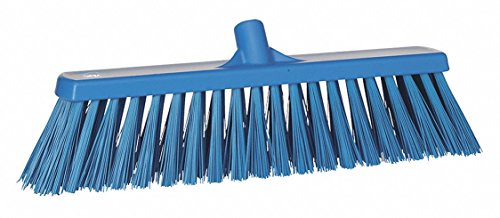 Vikan 29203 Heavy Duty Block Sweep Floor Broom Head, PET Bristle Polypropylene, 20-1/2", Blue