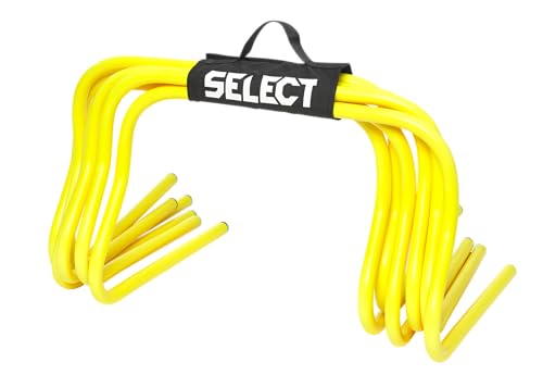 Select Unisex – Erwachsene Trainingshürden-7496630555 Trainingshürden, Gelb, 30 cm