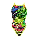 Turbo Kriptonite Revolution Thin Strap Swimsuit Women Yellow Größe L | US 34 2018 Schwimmanzug