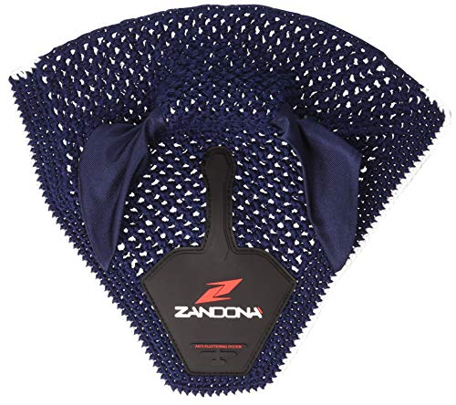 Zandonà AFS Ear Bonnet Protektoren für Pferde, E9090Bkpynb, blau, Pony