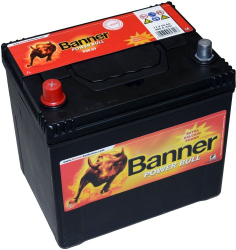 Banner Batterie P6069 60Ah 390AEN Power Bull