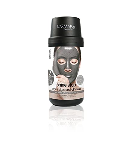 Skin Care Casmara Shine Stop Anti Aging Hydrating Gesichtsmaske Kit für unreine Haut und fettige Haut - 2 Maske + 1 Ampulle 4 ml