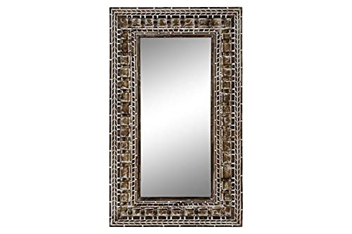 Spiegel mit Griff und Spiegel, Dunkelbraun, 71 x 5 x 122,5 cm (Referenz: MB-175101)