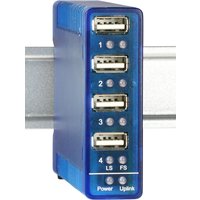 W&T USB 2.0 Hub für industrielle Anwendungen, 4 Port
