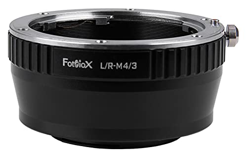 Fotodiox Lens Mount Adapter, Leica R Lens to Micro Four Thirds System Camera such as Panasonic Lumix, OM-D & BMPCC
