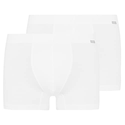 Hanro Herren Cotton Essentials Pants TwoPack Hipster, Weiß (White 0101), 58 (Herstellergröße: XXL) (2er Pack