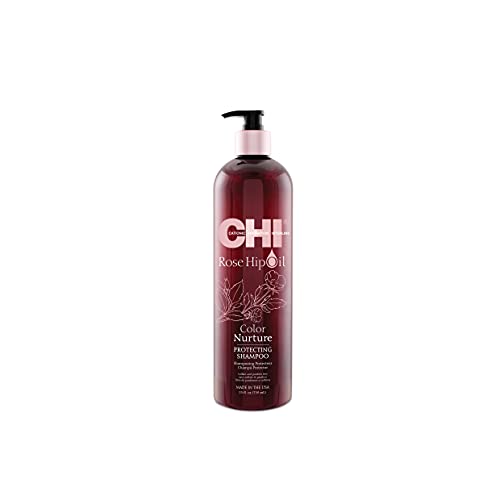 CHI Rose Hip Oil Color Nurture Protecting Shampoo for Unisex 25 oz Shampoo