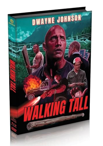 Walking Tall - Dwayne Johnson - Mediabook - Blu ray - Limitiert auf 111 Stück