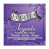 La Bella AP, Argento Pure Silver Hand Polished, Edle Saiten für klassische Gitarre