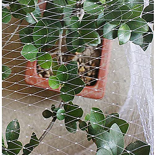 BASHI Premium Qualität Katzenschutznetz Katzennetz für Balkon und Fenster, Balkonnetz bissfest und reißfest, ohne Bohren Schutznetz