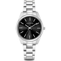 Eastside Damen Uhr analog Japan Quarzwerk mit Edelstahl Silber Armband 10080104
