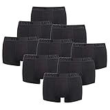 9er Pack Levis Men Premium Trunk Boxershorts Herren Unterhose Pant Unterwäsche, Farbe:Black, Bekleidungsgröße:XL