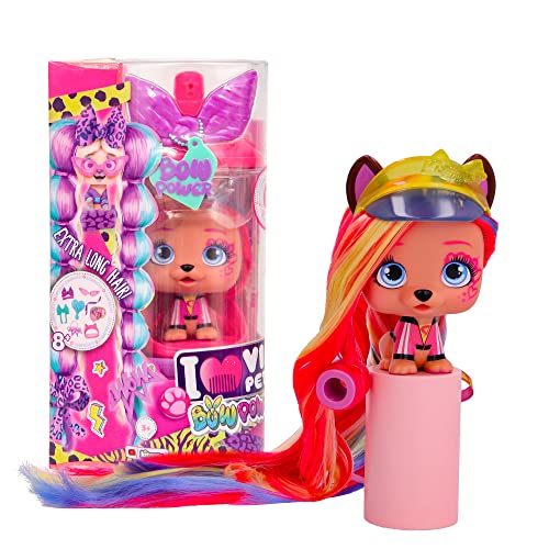 VIP Pets Bow Power Aurora S6 | Puppe zum Sammeln im angesagten Urban-Look, mit Langen Haaren zum stylen und dekorieren - Spielzeug und Geschenk für Mädchen und Jungen ab 3 Jahren