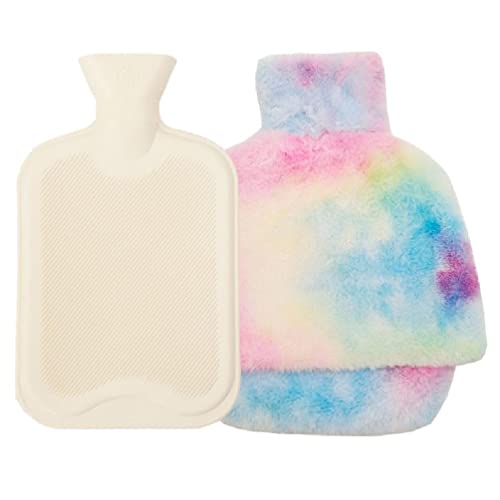 Yisawroy Wärmflasche, Wärmflasche, Warmwasserbeutel für Menstruationskrämpfe, Nacken- und Schulterschmerzen, Wärmflasche, 3 Farben, kleiner Wärmbeutel für Krämpfe