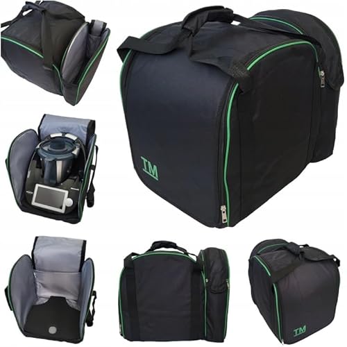 Transporttasche Reisetasche für Thermomix TM5 TM6 mit Griffen und Zubehörfach
