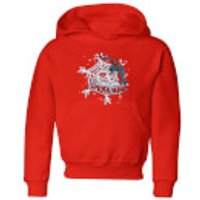 Marvel Spider-Man Kids' Christmas Hoodie - Red - 7-8 Jahre - Rot