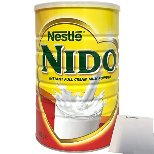 Nido Instant Vollmilchpulver Instant Full Cream Powder 1er Pack (1x1800g Dose) + usy Block