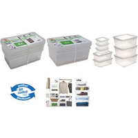 keeeper Aufbewahrungsboxen-Set bea, 8-teilig, PP Deckel mit Air-Control-System zur Belüftung der Boxen, - 1 Stück (3005000100000)