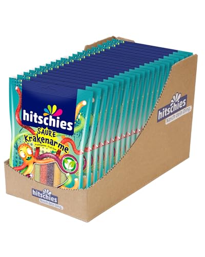Hitschler hitschies Saure Krakenarme Vegan, 20er Pack (20 x 125g)