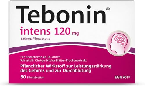 Tebonin TEBONIN intens 120 mg Filmtabletten - 60 St Filmtabletten 07682356