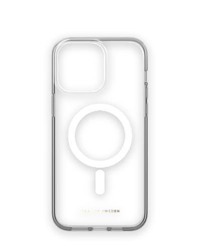 IDEAL OF SWEDEN Durchsichtige Handyhülle mit erhöhten Kanten, Magnetische Handyhülle kompatibel mit Magsafe iPhone-Hülle, für iPhone 14 Pro (Clear)