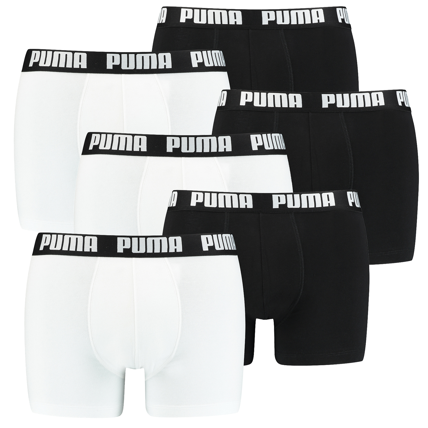 6 er Pack Puma Boxer Boxershorts Men Herren Unterhose Pant Unterwäsche