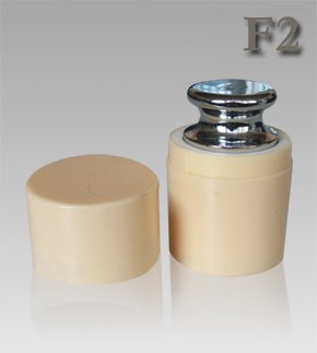 200g F2 Edelstahl Kalibriergewicht Prüfgewicht inkl. Schutzhülse / Genauigkeitsklasse F2 G&G