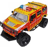 Carson 1:14 Feuerwehr 2.4GHz 100% RTR, Ferngesteuertes Auto, mit Lichtfunktion, inkl. Batterien und Fernsteuerung, Geschwindigkeit km/h, Fahrzeit ca. 20 min, 500907320