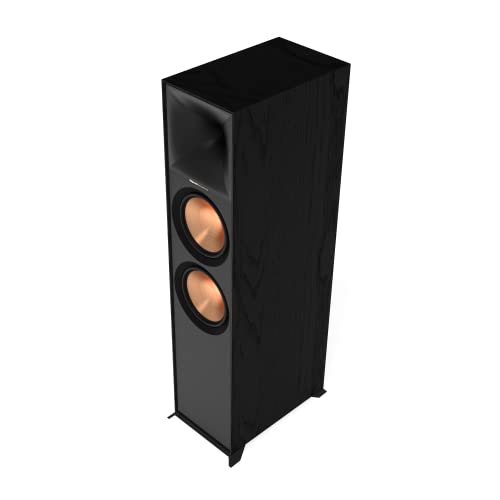 Klipsch R-800F Black (Einheit) - Bodenlautsprecher für Stereo Front Home Cinema 150 W/600 W