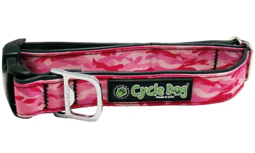 Cycle Dog rcp-pc-l Pink Camo Hundehalsband, Flaschenöffner, groß (43,2 cm – 68,6 cm)