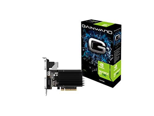 Gainward GRA PCX GT730 SilentFX Grafikkarte (PCI-e, 1GB GDDR3-Speicher, HDMI, DVI, VGA, 1 GPU)