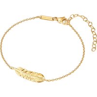 EASTSIDE, Armband Feder in gold, Schmuck für Damen