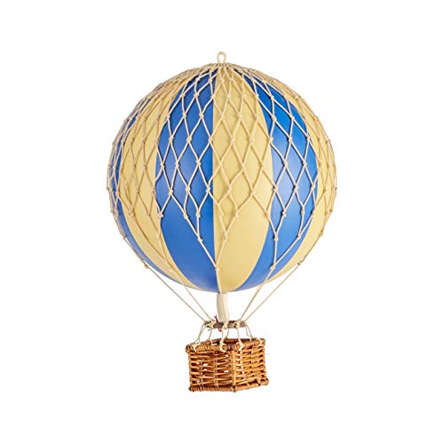 Authentic Models - Dekoballon - Jules Verne - Ballon Blau - 18 cm Durchmesser