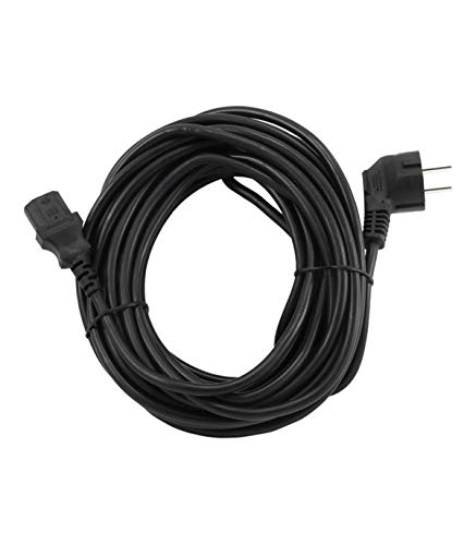 Gembird pc-186-vde-10 m CEE7/4 Schuko Kupplung C14 schwarz Kabel Elektrische – Cables elektrischen (schwarz, männlich/weiblich, CEE7/4, Kupplung C14)