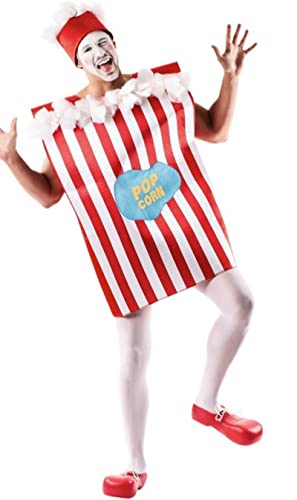 EL REY DEL CARNAVAL, SL Popcorn Kostüm für Erwachsene M/L