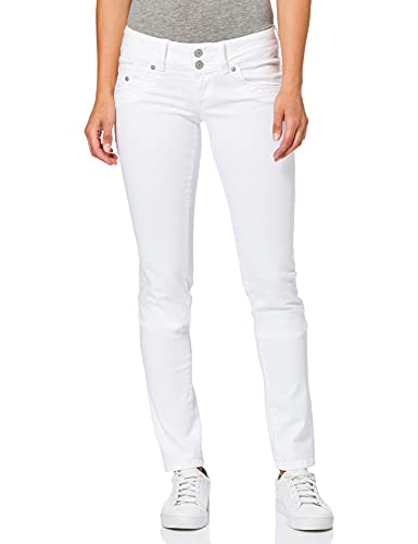 LTB Jeans Damen Molly Slim Jeans, Grün (Shade Green Wash 51918), W32/L32 (Herstellergröße: 32/32)