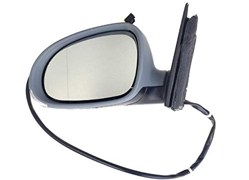 Pro!Carpentis Spiegel Außenspiegel links elektrisch verstellbar beheizt lackierbare Kappe Klarglas kompatibel mit Passat 3C2 3C5 03/2005-10/2010