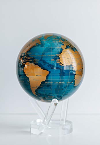 MOVA MG-45-GDB Gold Terrestrial and Dark Blue Ocean Globe